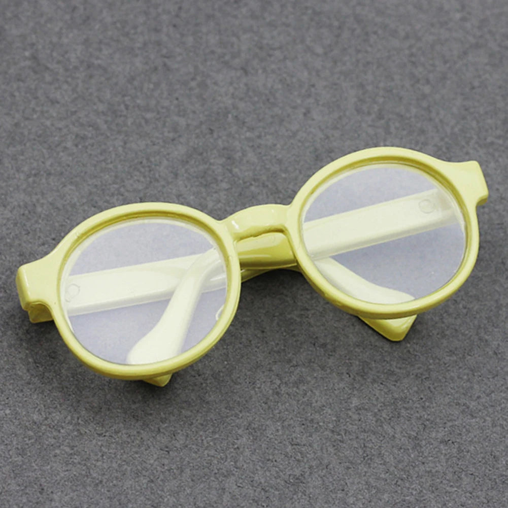 Gafas para Labubu (6,5 cm) – Colores Candy y Transparentes | Accesorio compatible Pop Mart V1/V2/V3