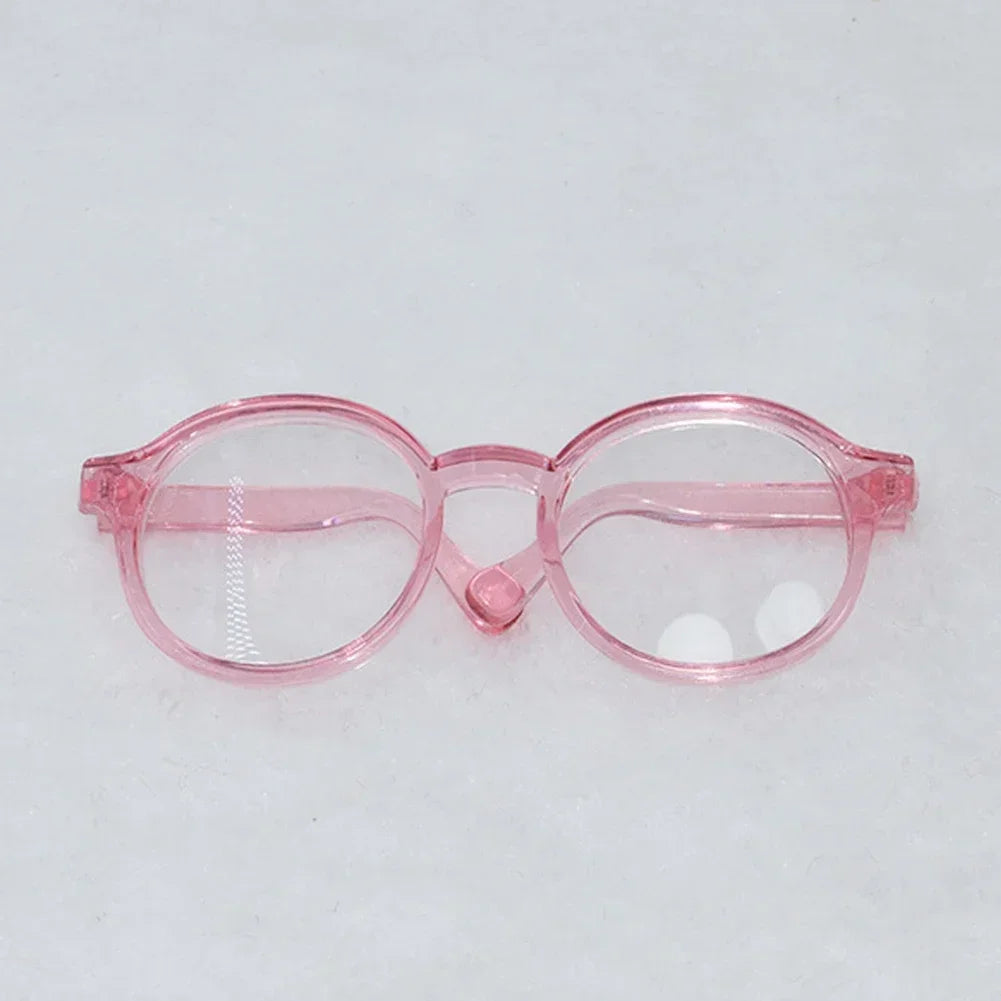 Gafas para Labubu (6,5 cm) – Colores Candy y Transparentes | Accesorio compatible Pop Mart V1/V2/V3