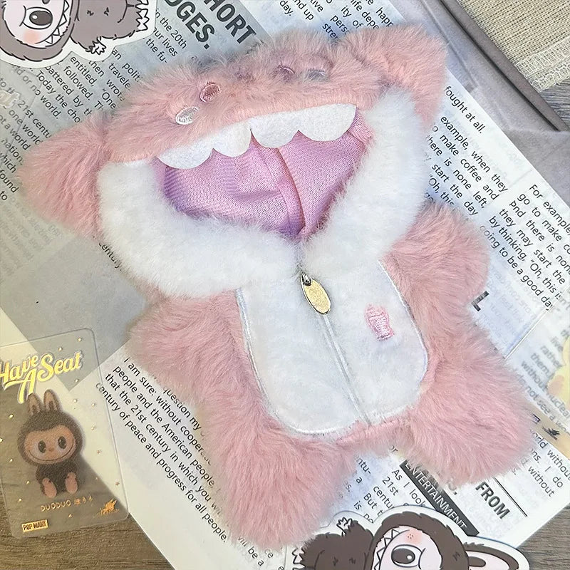 Ropa para Labubu 17 cm – Serie Animalitos | Outfits Kawaii compatibles Pop Mart (V1-V2-V3)