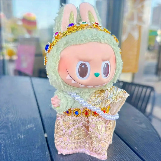 Labubu 3.0 | Traje Tradicional Tailandés para V1/V2/V3 (15–17 cm) | Outfits de Muñeco Coleccionable