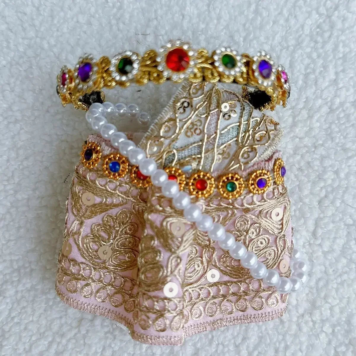 Labubu 3.0 | Traje Tradicional Tailandés para V1/V2/V3 (15–17 cm) | Outfits de Muñeco Coleccionable