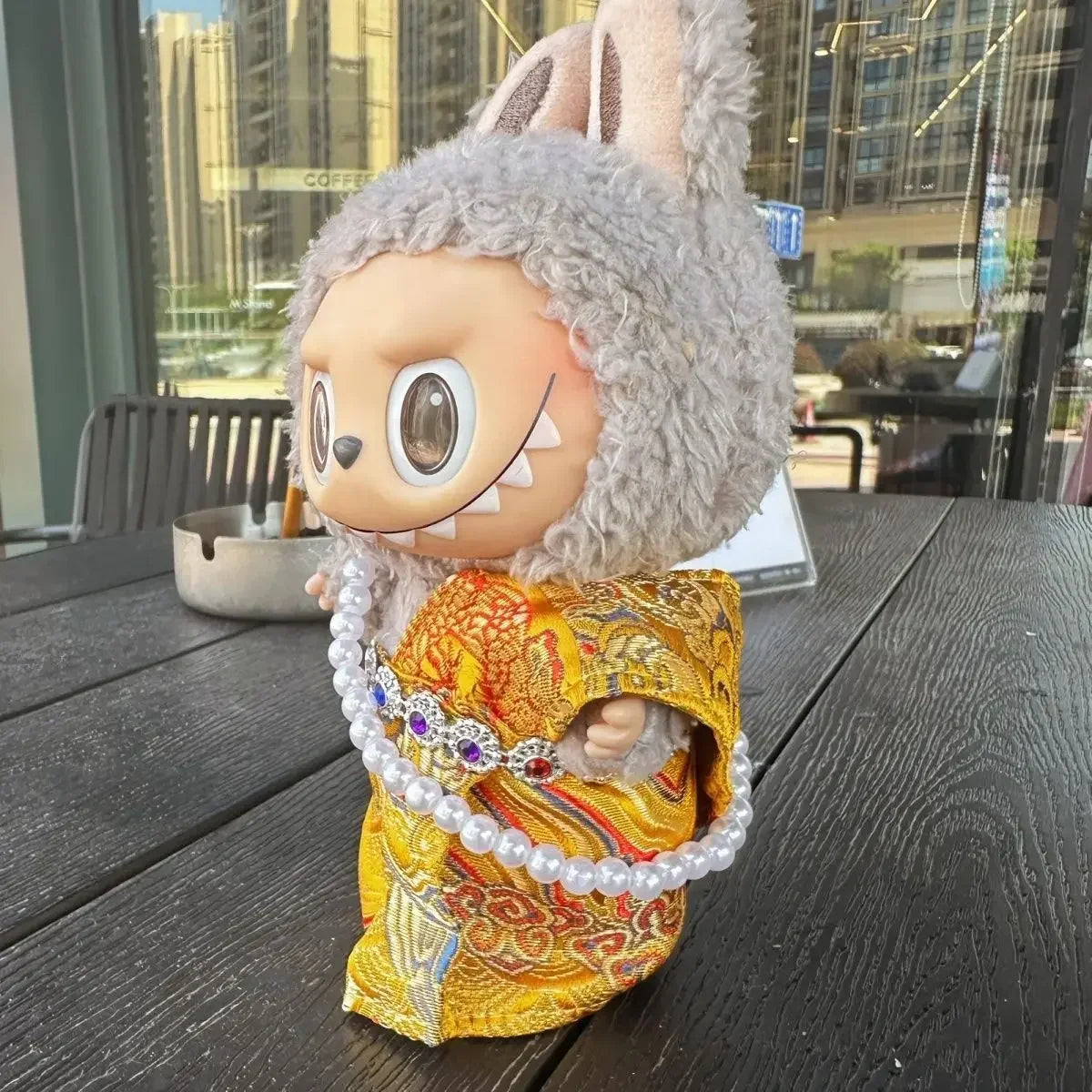 Labubu 3.0 | Traje Tradicional Tailandés para V1/V2/V3 (15–17 cm) | Outfits de Muñeco Coleccionable