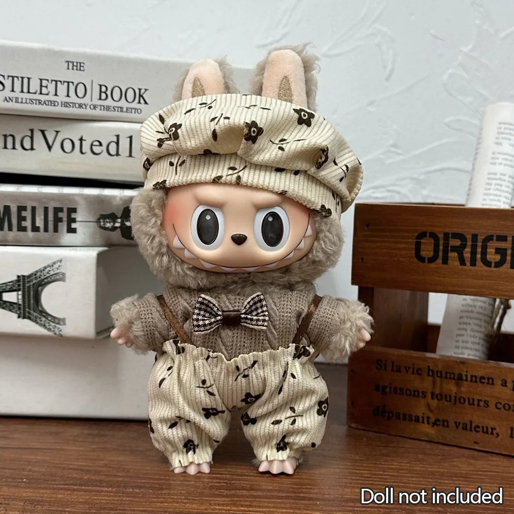 Outfits K-Pop para Labubu Idol (15–17 cm) | Ropa Mini Doll Estilo Coreano – Trajes de Algodón Fan-Made
