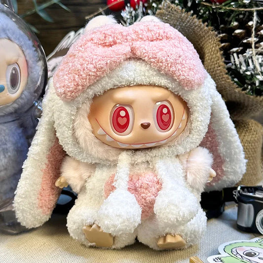 Ropa para Labubu 17 cm – Serie Animalitos | Outfits Kawaii compatibles Pop Mart (V1-V2-V3)