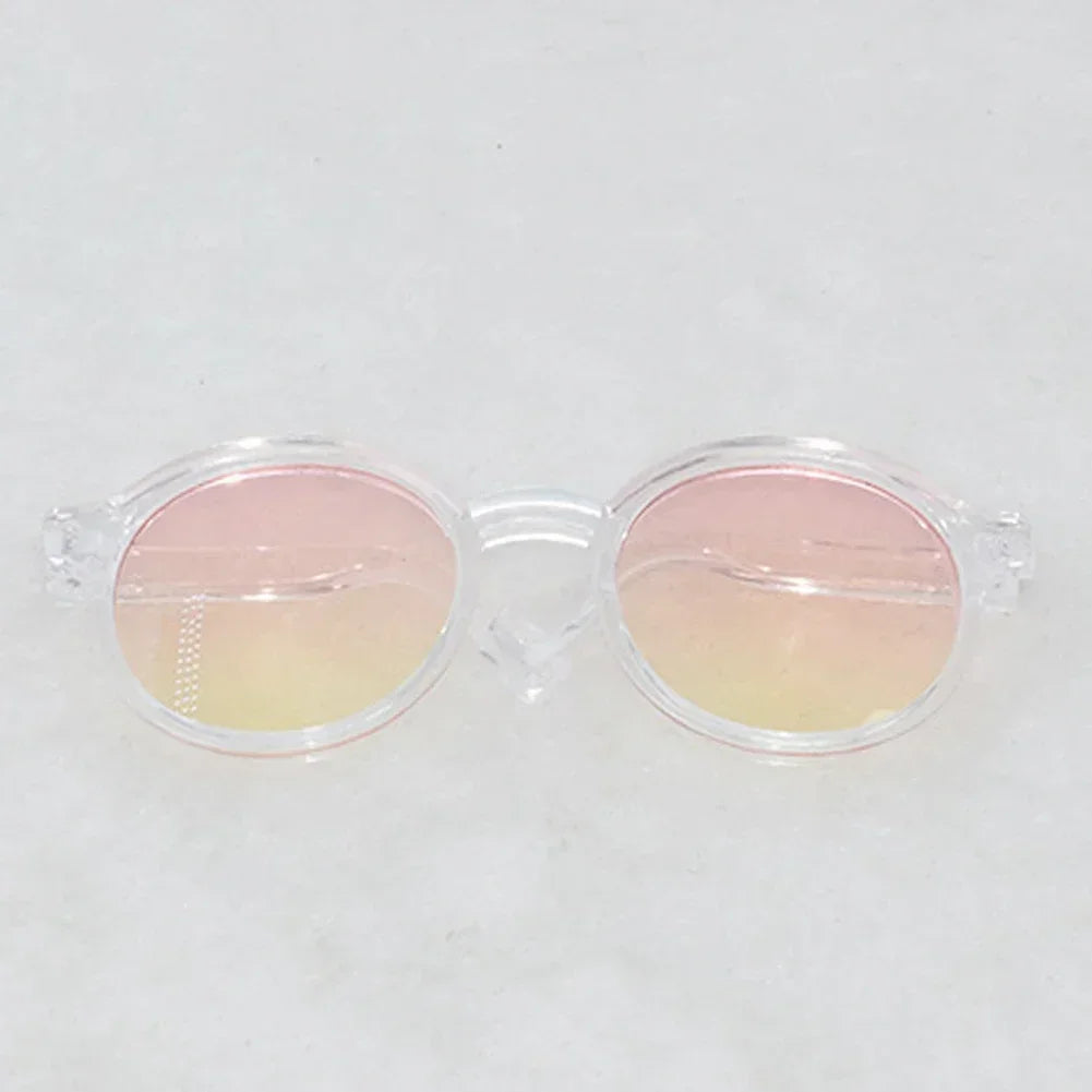 Gafas para Labubu (6,5 cm) – Colores Candy y Transparentes | Accesorio compatible Pop Mart V1/V2/V3