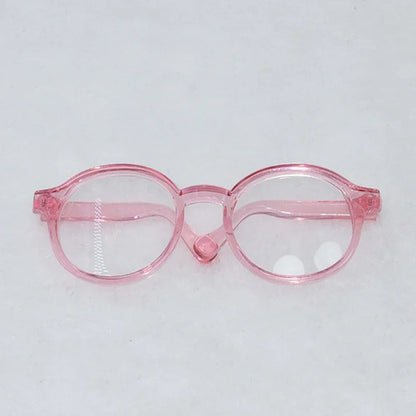 Gafas para Labubu (6,5 cm) – Colores Candy y Transparentes | Accesorio compatible Pop Mart V1/V2/V3
