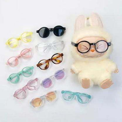 Gafas para Labubu (6,5 cm) – Transparentes y de Colores | Accesorio compatible Pop Mart
