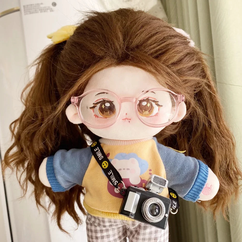 Gafas para Labubu (6,5 cm) – Colores Candy y Transparentes | Accesorio compatible Pop Mart V1/V2/V3