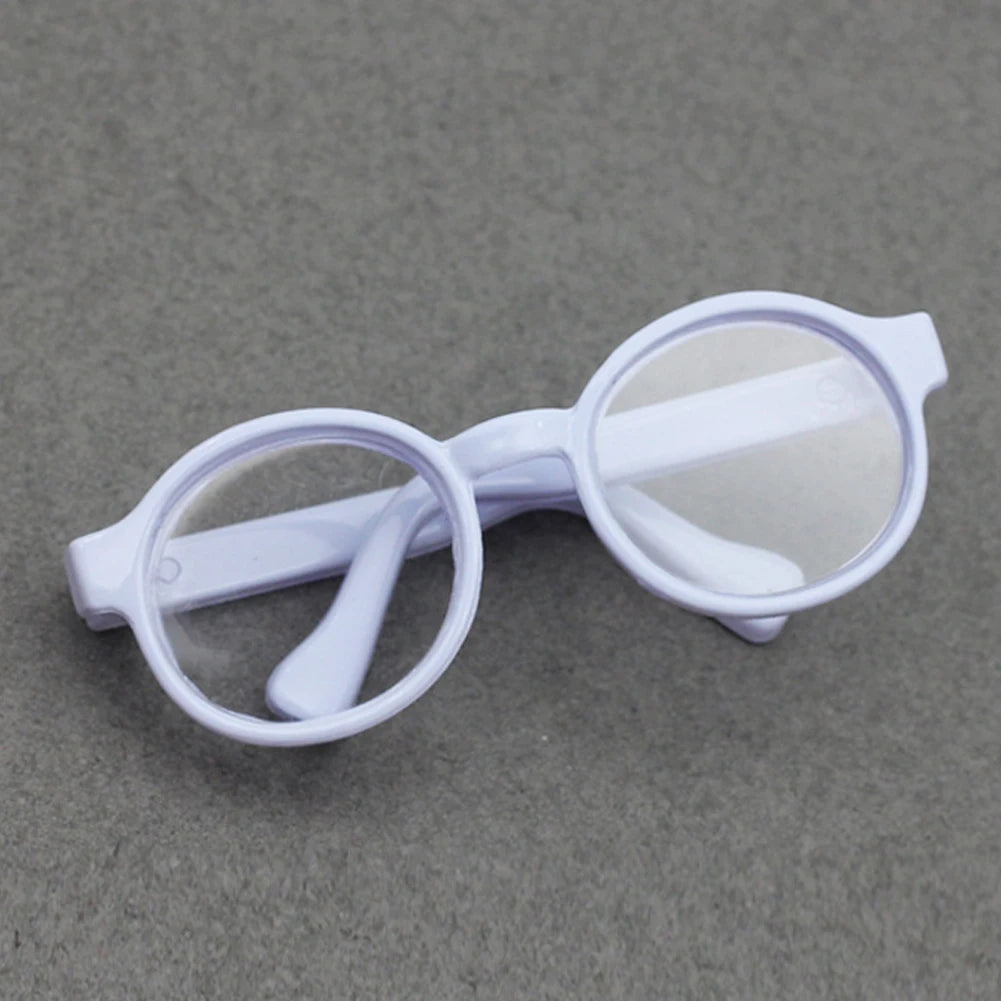 Gafas para Labubu (6,5 cm) – Colores Candy y Transparentes | Accesorio compatible Pop Mart V1/V2/V3