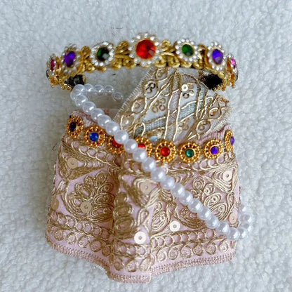 Labubu 3.0 | Traje Tradicional Tailandés para V1/V2/V3 (15–17 cm) | Outfits de Muñeco Coleccionable