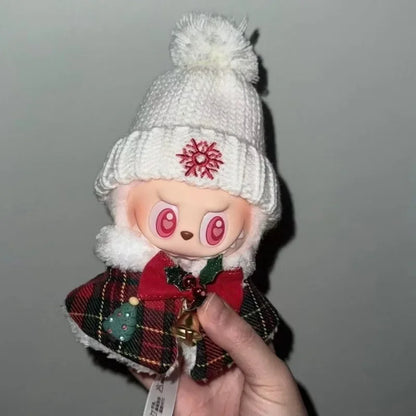 Ropa de Navidad para Labubu (15,5–17 cm) – Serie Holiday | Compatible Pop Mart V1-V2-V3