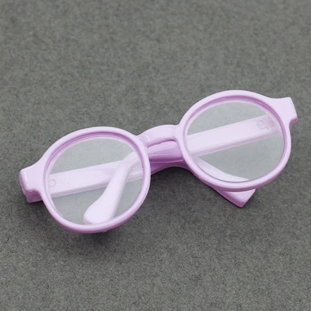 Gafas para Labubu (6,5 cm) – Colores Candy y Transparentes | Accesorio compatible Pop Mart V1/V2/V3
