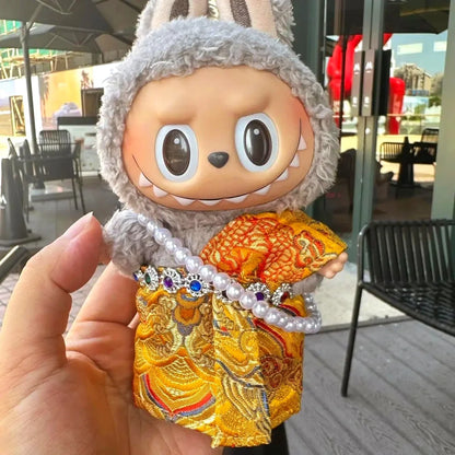 Labubu 3.0 | Traje Tradicional Tailandés para V1/V2/V3 (15–17 cm) | Outfits de Muñeco Coleccionable