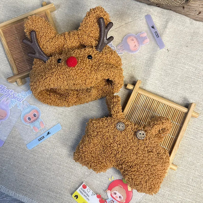 Ropa para Labubu 17 cm – Serie Animalitos | Outfits Kawaii compatibles Pop Mart (V1-V2-V3)