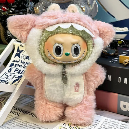 Ropa para Labubu 17 cm – Serie Animalitos | Outfits Kawaii compatibles Pop Mart (V1-V2-V3)
