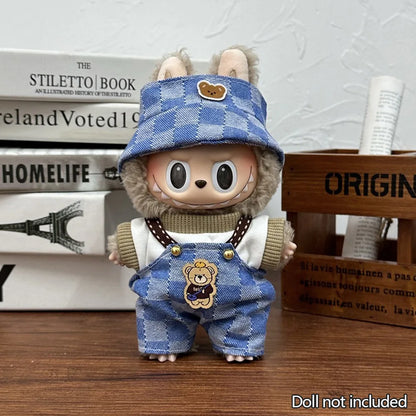 Outfits K-Pop para Labubu Idol (15–17 cm) | Ropa Mini Doll Estilo Coreano – Trajes de Algodón Fan-Made