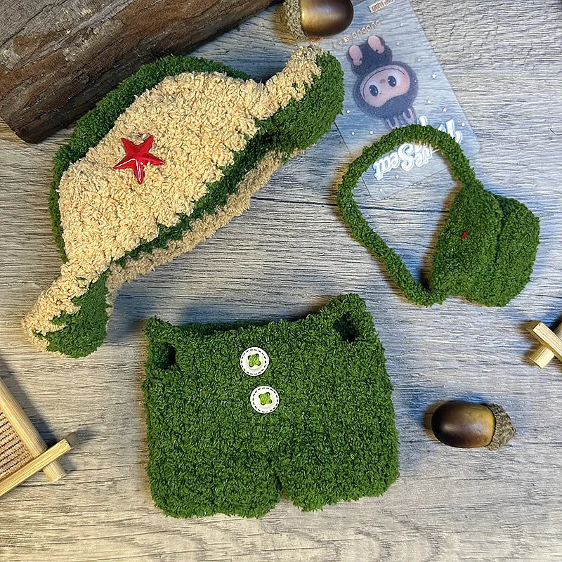 Ropa para Labubu 17 cm – Serie Animalitos | Outfits Kawaii compatibles Pop Mart (V1-V2-V3)